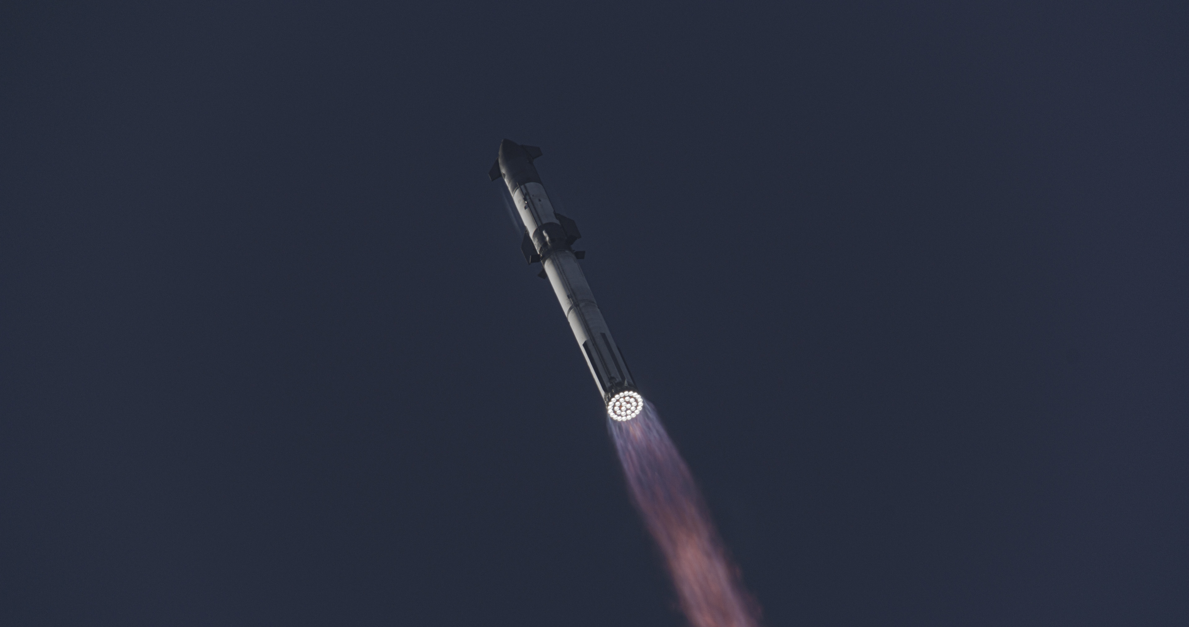 星舰第二次轨道测试